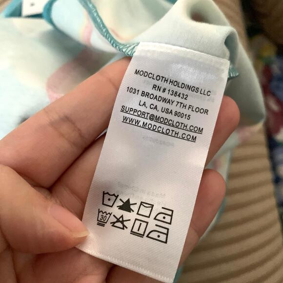 Modcloth On Cloud Mine! Rainbow T-Shirt Mini Dress - Picture 12 of 12